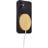 Caricabatterie wireless in bamboo e TPE Riaz personalizzate o neutre