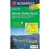 Kompass Carta escursionistica n. 691. Monte Baldo Nord, Altopiano di Brentonico, Malcesine, Nago-Torbole, Rovereto, Avio 1:25.000: Wandelkaart 1:25 000