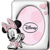 VALENTI & CO. Disney Baby - Minnie Mouse - Idea Regalo Cornice Porta Foto da Tavolo in Argento per Neonato e Bambina