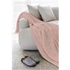 IlGruppone Il Gruppone Passione Casa Telo Arredo Tinta Unita in Cotone Panama Grandfoulard Copridivano Copriletto Sofà Made in Italy - Rosa Chiaro - 1 Posto 280x170