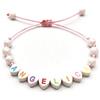 Svitlana Mykhed Bracciale personalizzato con nome ANGELICA messaggio, iniziale, logo (reversibile, personalizzabile) uomo, donna, bambino