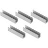 Clips di Fissaggio da 5 cm per Neon Flex LED Serie 220V - KIT 5PZ