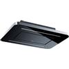 Baraldi Stivia free Cappa cucina da soffitto 90 cm, Classe A 900 m3/h - Vetro Nero