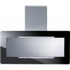 Baraldi Trisia cappa cucina a parete 90 cm, 800 m3/h - Nera/inox