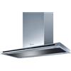 Baraldi LUMINA ISOLA Cappa Cucina Isola, 90 cm, 900 m3/h - Inox/Vetro Nero