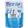 Monge & C. SpA Monge Grill Senior Cat Bocconcini Al Forno Ricco In Sgombro 85 g Mangime