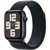 Apple Smartwatch Apple Watch SE GPS Cassa 44mm Mezzanotte Sport Loop Mezzanotte