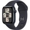 Apple Smartwatch Apple Watch SE GPS Cassa 40mm Mezzanotte Sport S/M Mezzanotte