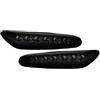 AUTO-STYLE Set di indicatori di direzione laterali LED (Connectore T10) compatibile con BMW 1 E8x / 3 E46 / 3 E9x / 5 E6x / X1 E84 / X3 E83 - Grigio