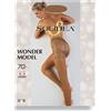 Solidea Wonder Model 70 Sheer - Collant compressivo camel taglia 5XXL per la circolazione, 1 paio