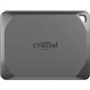 Crucial SSD esterno 4TB Crucial X9 Pro USB 3.2 Gen 2x2 10Gbit/s Grigio [CT4000X9PROSSD9]