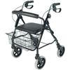 NRS Healthcare M39634 Deambulatore in Alluminio Mobility Care, Acciaio