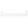 Kartell Rail Portasciugamani in Plastica, 7.5X30X4 Cm, Bianco Lucido