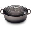 Le Creuset Cocotte ovale Evolution in ghisa vetrificata, diameter 29 cm, Flint, 21178294442430