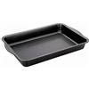 IBILI Roasting Pan Moka 36x24x5 cm, Rolled Steel Plate, Black, 36 x 24 x 5 cm