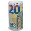 makio Salvadanaio Lattina per bambini banconote euro. Salvadanaio originale de lattina con coperchio per bambini che può essere utilizzato anche come contenitore per matite (20 euro)