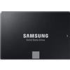 Samsung Memorie SSD 870 EVO, 4 TB, Fattore di forma 2.5", Tecnologia Intelligent Turbo Write, Software Magician 6, Colore Nero