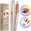 Vinmall rasoio elettrico per sopracciglia donna rasoio viso: Vinmall taglia sopracciglia donna elettrico indolore Ricaricabile USB luce LED tagliare capelli con precisione