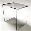 Petrozzi Sgabello Ponte in Plexiglass 10MM 19 Colori - Colore : Trasparente