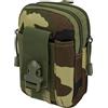 AYMQC Marsupio Tattico Molle EDC Compatto Borsa da Cintura Multiuso Marsupi Sportivo da Esterno per Escursionismo Campeggio Ciclismo Corsa Pesca (Camuffare)