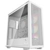 DEEPCOOL Case DeepCool MMORPHEUS Big-Tower Vetro Temperato Bianco