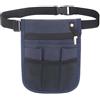 Palmetto Housewares Marsupio, 21 x 16,5 cm, multiuso, piccola borsa per attrezzi, borsa da cintura, organizer per attrezzi, Nero , S