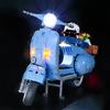 YEABRICKS Kit Luci a LED per Lego 10298 Creator Vespa 125 Modello da Costruire (Set Lego NON Incluso)
