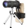 VIRIECH Mini Telescopio Monoculare 10-300x40, Monocoli Telescopio Portatile, monoculare compatto per Birdwatching, Escursionismo, Caccia, Campeggio, Viaggi