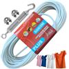parpyon® Filo per stendere il bucato da esterno 20MT x d.4,5mm PLUS Resistente filo stendibiancheria per esterno Made in Italy Cavetto in Acciaio rivestito