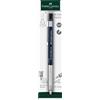 Faber-Castell 135542 - Matita meccanica TK-Fine Vario L 0,5 mm, Indaco, mina con meccanismo morbido/duro