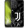Head Case Designs Licenza Ufficiale Juventus Football Club Nero Marmoreo Custodia Cover Dura per Parte Posteriore Compatibile con Galaxy A52 / A52s / 5G (2021)