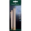 Faber-Castell - Set da scrittura Poly Ball Urban Pale Rose, 3 pezzi