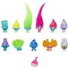 DREAMWORKS TROLLS Band Together Mineez - Confezione da 11 personaggi da collezione Brozone + Friends, 11 personaggi da collezione Mineez da 3,8 cm e 1 accessorio