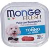 Monge & C. SpA Monge Fresh Tonno Paté Con Bocconcini 100 g Mangime