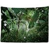 Ulticool - Appeso a Parete Decorazione - Natura Foresta Tropicale eco Piante Verdi - 200 x 150 cm Grande Murale Manifesto - Accessori Casa Soggiorno Camera da Letto Soffitto