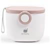 Termichy Dispenser per il latte in polvere, 250g Dispenser di Polvere Formula, portatile contenitoredi latte in polvere per neonati(rosa e bianco, 1 pezzo)