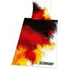 Herding Set Biancheria da Letto, Germania, Federa 80 x 80 cm, Copripiumino 135 x 200 cm, Con Cerniera Scorrevole, 100% Cotone Renforcé, Multicolore