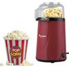 Avilia Macchina per Popcorn, 1200W Macchina Popcorn ad Aria Calda in 2 Minuti, Pop Corn Sano e senza olio per le serate di cinema per bambini, Rosso