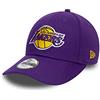 New Era Los Angeles Lakers cap NBA 9Forty Basecap verstellbar Kinder Basketball Kappe Lila - Youth
