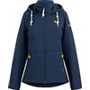 Schmuddelwedda Giacca Softshell, Blu Marino, S Donna