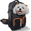 Miracle Pets Rufftrails Zaino per Cani 9kg max - Transportino Gatto ed Cani di Piccola Taglia con Cinghia di Sicurezza, Zaino Cane con Buona Ventilazione, Perfetto per Viaggi, Escursioni ed Trekking