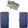 QiongniAN Custodia per Alcatel 1X 2019 5008Y 5008D Custodia Case Cover Blue