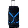 Urban London Borsone da viaggio pieghevole 39L-202L - Trolley da uomo con ruote con 2 grandi tasche anteriori, materiale 600D, nero/blu, Small 20, Valigia