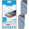 N NEWTOP Pellicola Privacy CERAMIC Compatibile con Samsung Galaxy A71 - NOTE 10 LITE, Lucida FULL GLUE 0.24mm 9D Vetro Proteggi Schermo Temperato Anti Urto Cornice Nera Completa Protezione Pezzi (2)