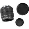 BOtizr RYH 50mm F1.4 CCTV TV Movie Lens + C Mount + Macro Ring, for Canon EOS EF EFS DSLR Camera 5D 6D 7D II III 70D 80D C-EOS