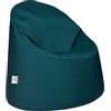 Ready Steady Bed - Poltrona a sacco per bambini, adatta per interni ed esterni, comoda poltrona a sacco per bambini, resistente all'acqua, design ergonomico, durevole e confortevole (Verde)