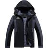 Kobilee Giacca da Neve Donna Giacca Snowboard Giubbino Cappotto Giacca a  Vento Montagna Softshell Giubbotto in Pile Antivento Giacca Invernale Nera  Trekking Parka Giacca Sci Impermeabile : : Moda