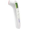 FARMAMED Termometro Digitale Infrarossi Frontale senza contatto, fronte, ambiente, oggetti, Display Retroilluminato a 3 colori, adatto per neonati, bambini e adulti