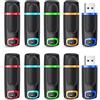 Vansuny 10 Pezzi Chiavetta USB 2.0 128GB, Penna USB 128 GB con Indicatore LED, Pen Drive 128 Giga con Cappuccio Protettivo, Memoria USB 2.0 per PC/Laptop/Notebook