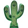Legami - Mini Luce Decorativa, 12 x 3,3 x 7,5 cm, in Metallo, Legno, Plastica, Tema Cactus, 2 Fessure sul Retro per Appendere la Luce al Muro, Colore Luce Bianco Caldo